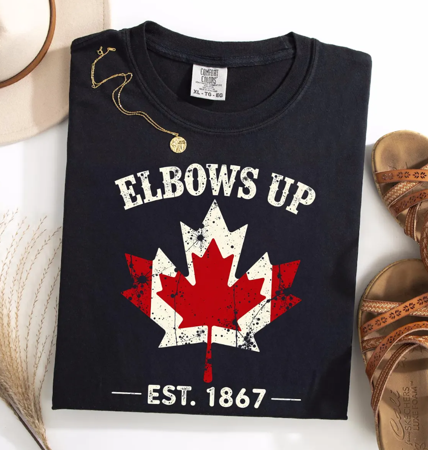 Elbows Up Est. 1867 DTF Transfer - 1233