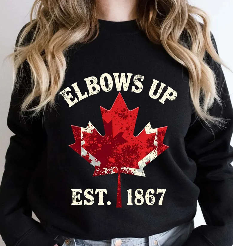 Elbows Up Est. 1867 DTF Transfer - 1237