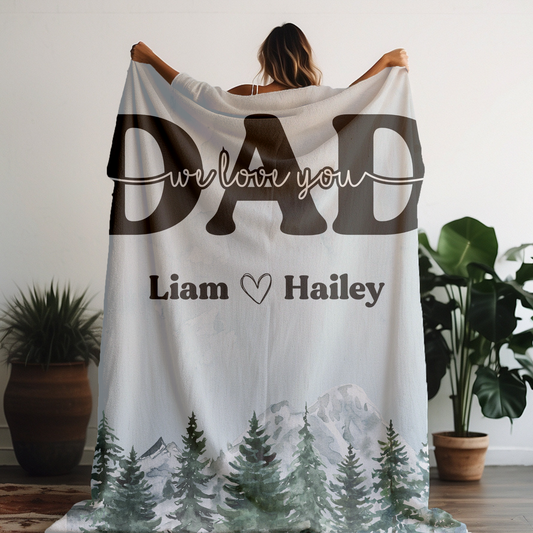 Dad Nature Custom Blankets - PRE-ORDER