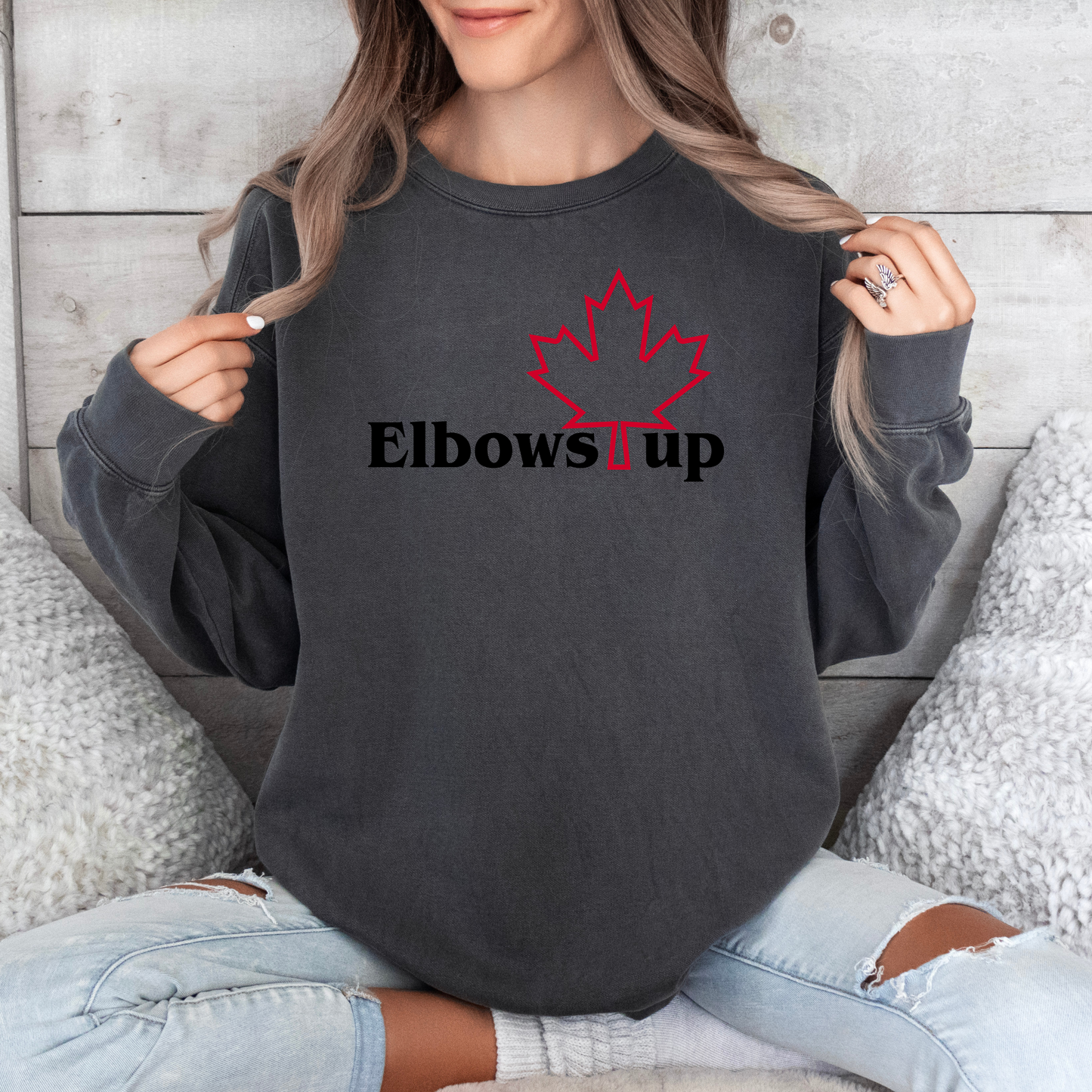 Elbows Up DTF Transfer - 1211