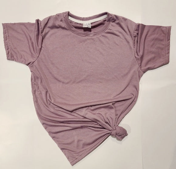 O-Neck Adult T-Shirt - In Stock Small 2Xl Sizes Plum New! / O-Neck T-Shirt