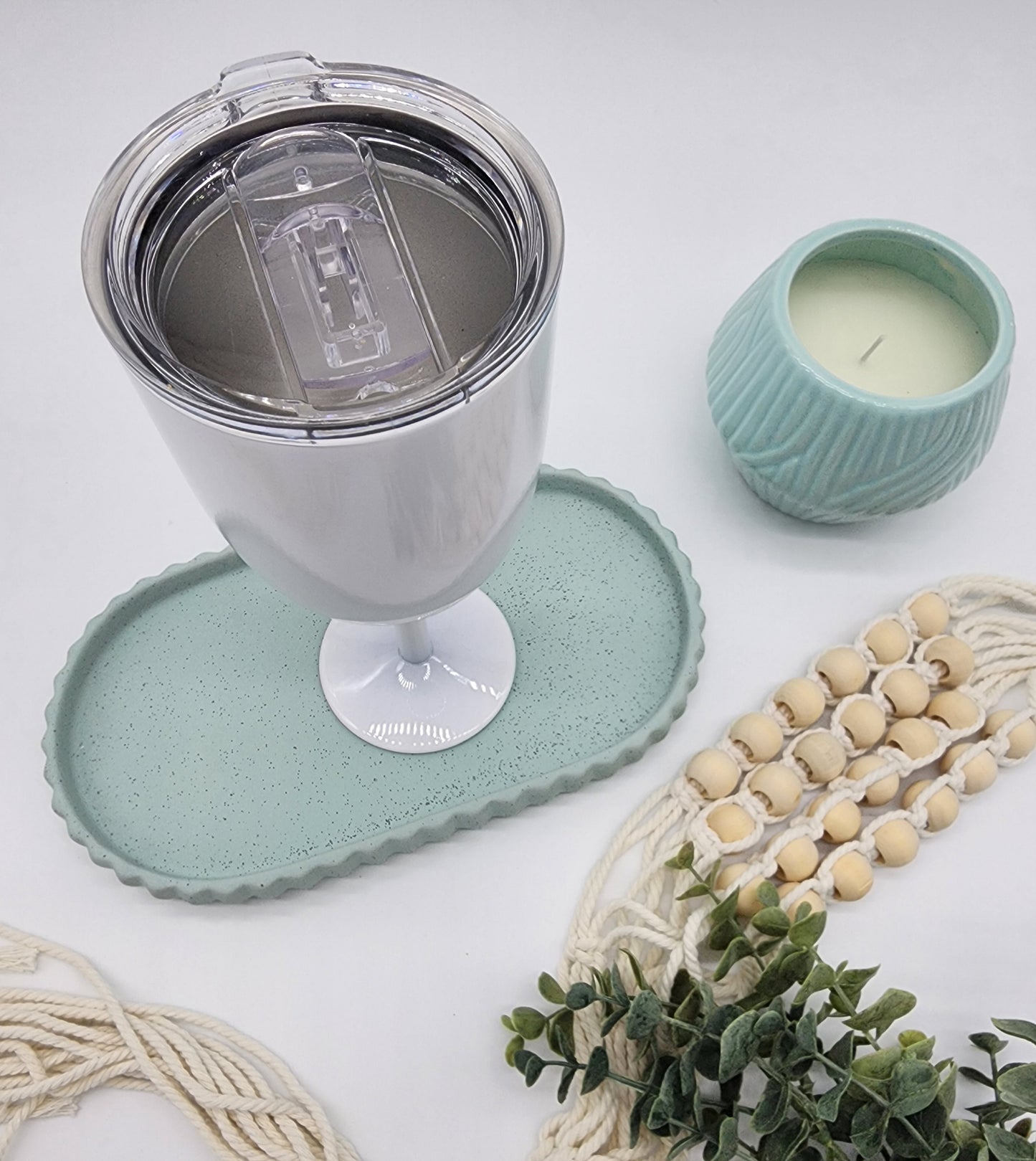 Stemmed Wine Sublimation Tumbler - Discontinued