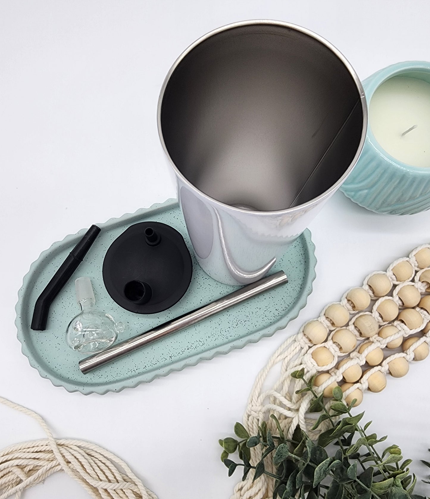Hookah Smoking Tumbler for Sublimation