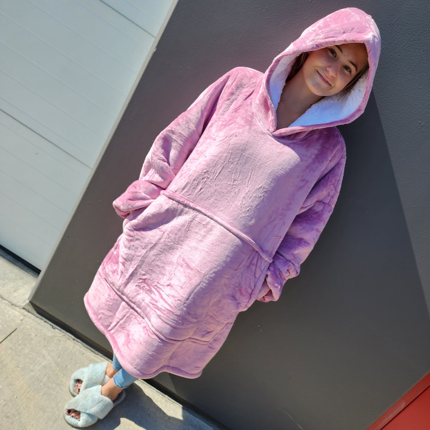 Oversized Hoodie Blanket