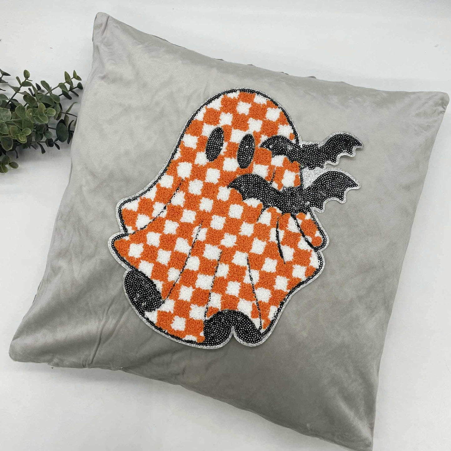 Ghost & Bats Chenille Patch