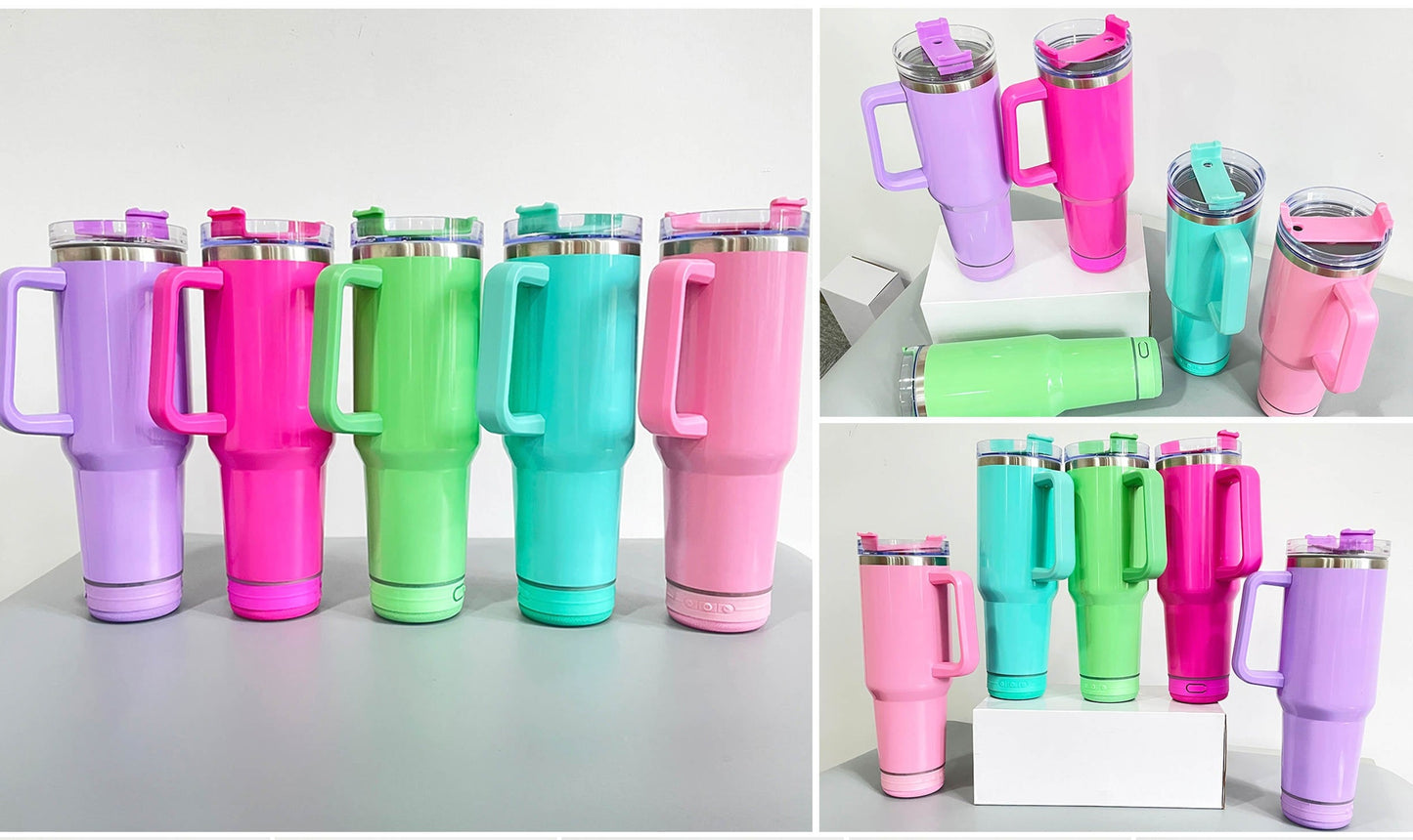 40oz SPEAKER Tumbler with Handle