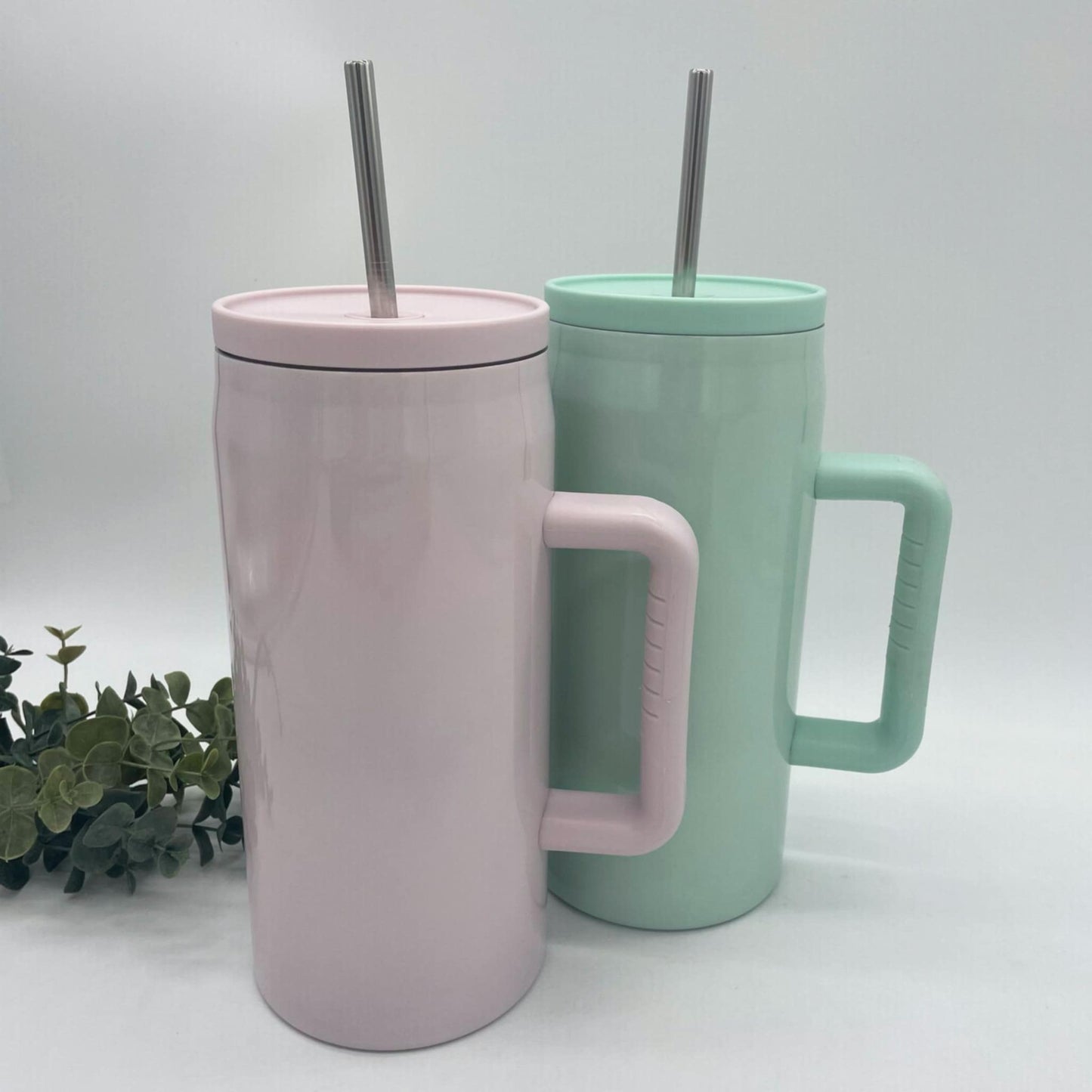 Daily Sipper 40oz Sublimation Straw Tumbler