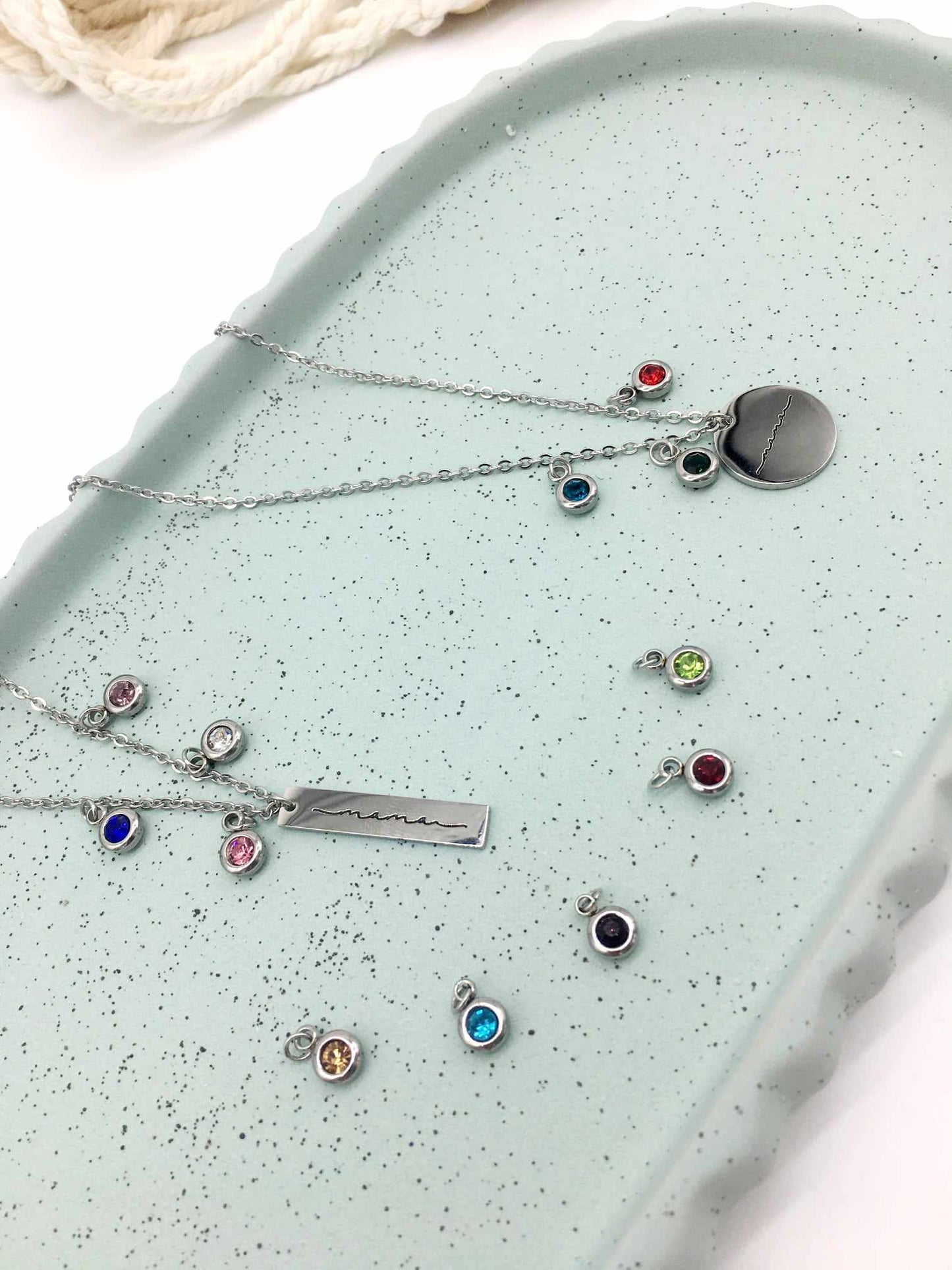 Mama Birthstone Necklaces - IN STOCK