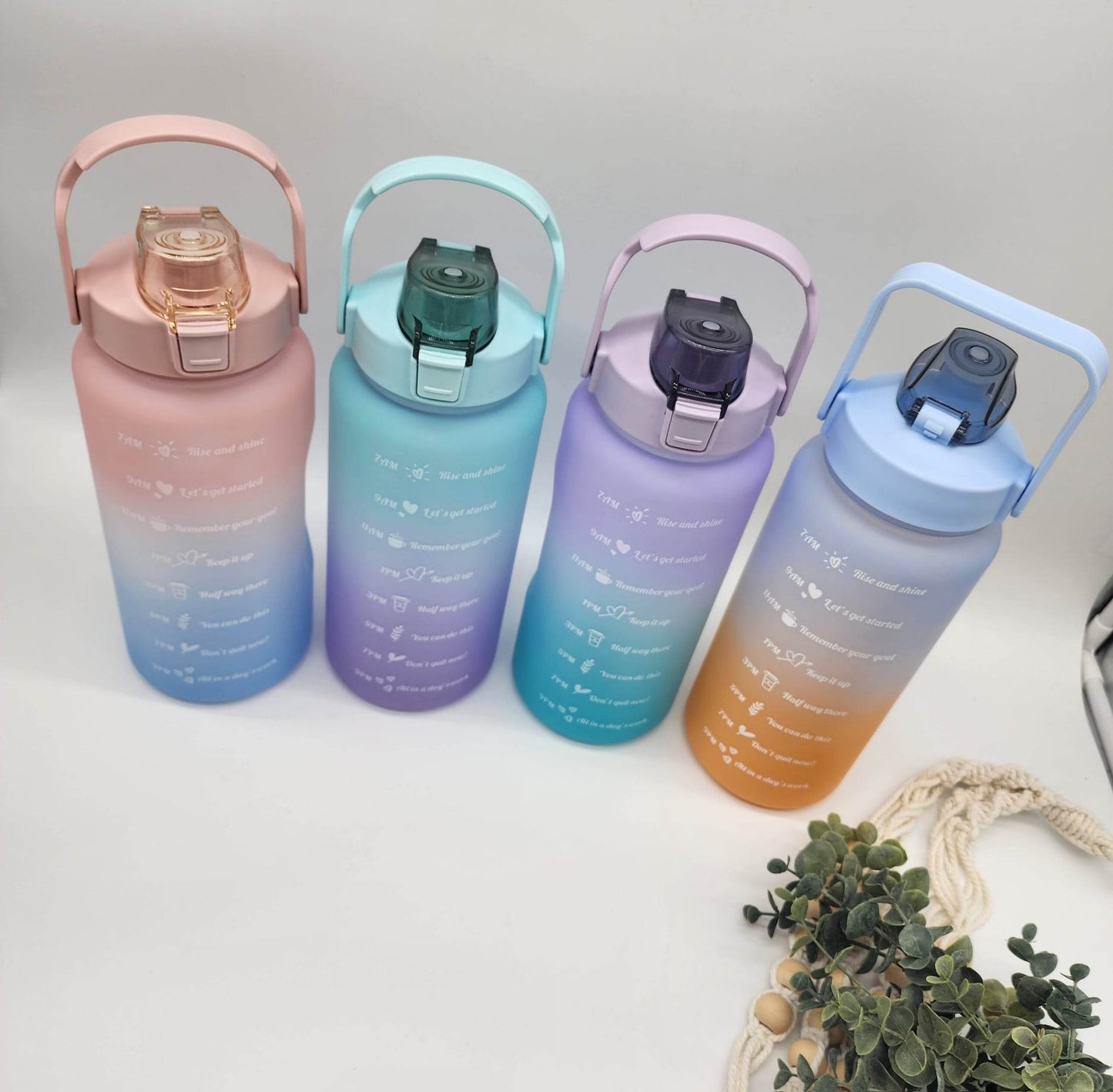 2L Motivational Water Bottle - IN STOCK