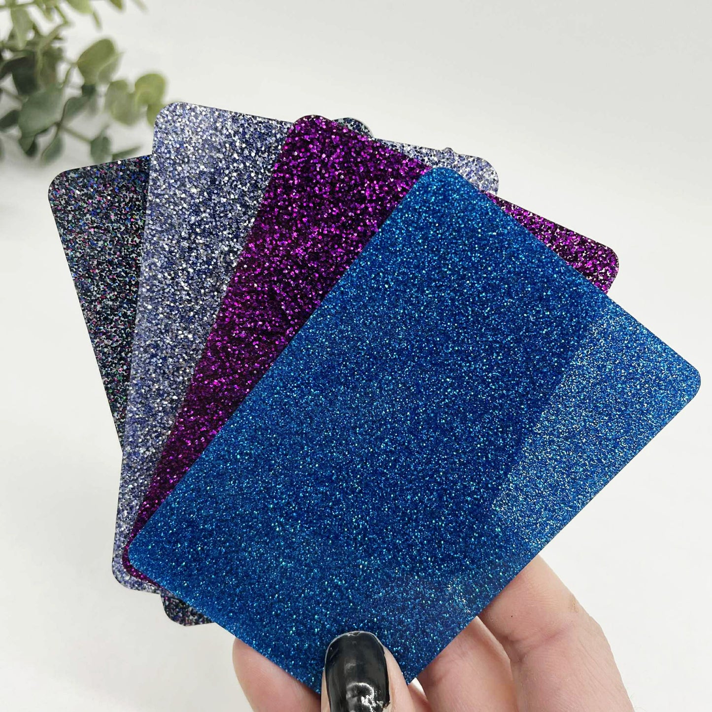 Ruby - Glitter Cast Acrylic Sheets 1129