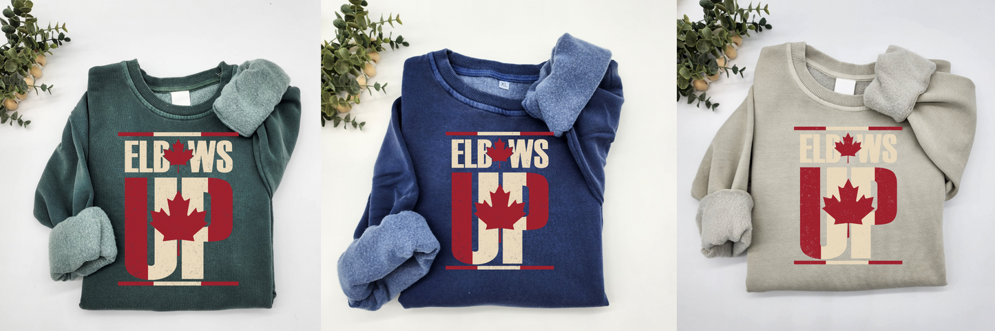 Elbows Up DTF Transfer - 1224