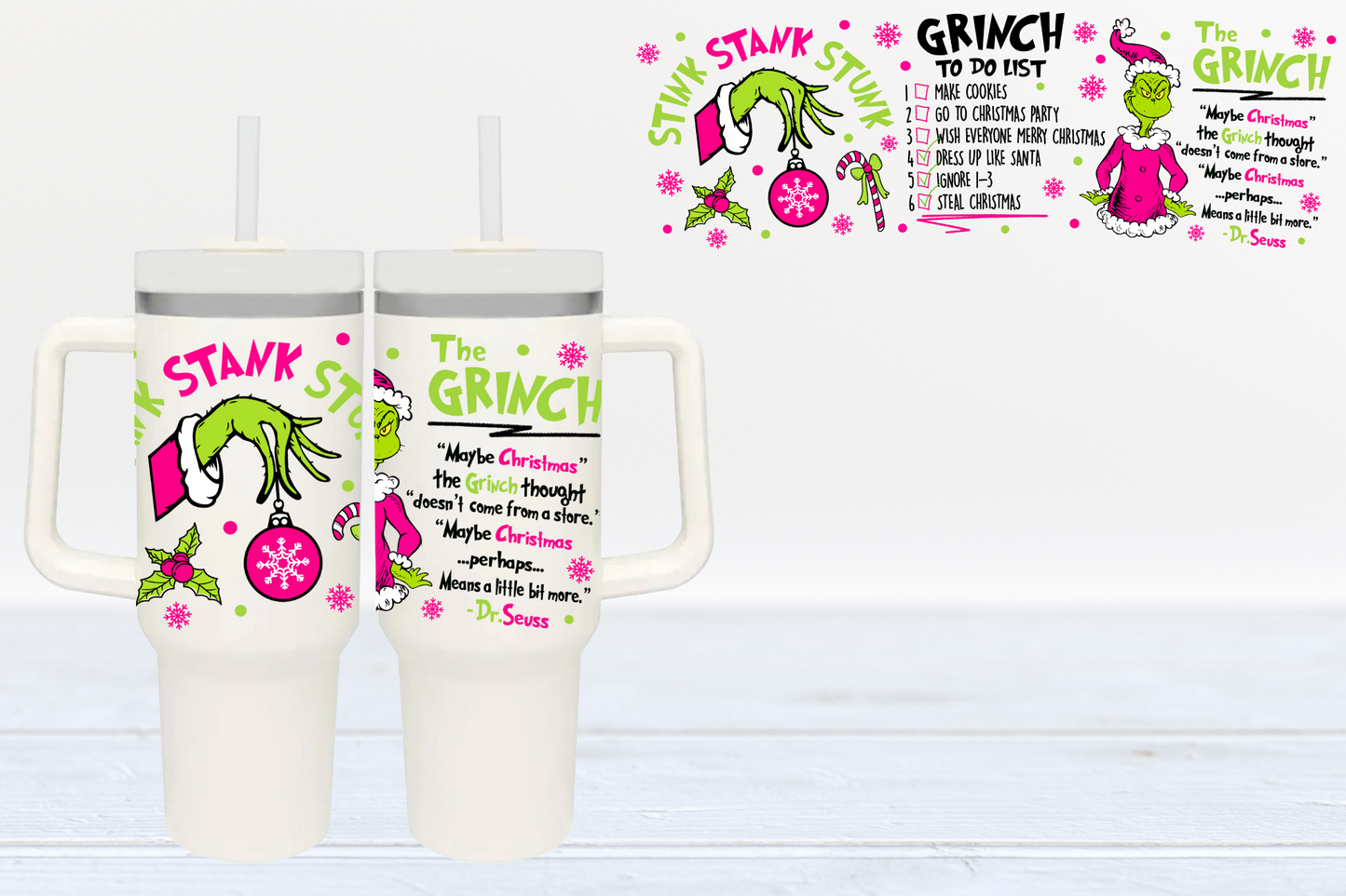 To Do List 40oz Cup Wrap #40-115 - In Stock