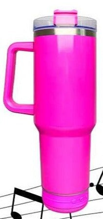 40oz SPEAKER Tumbler with Handle