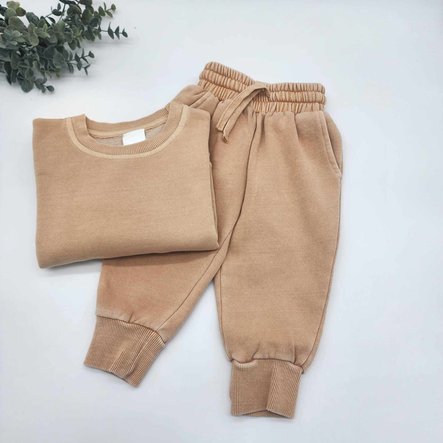 Kids Pigment Dyed Cotton Crew