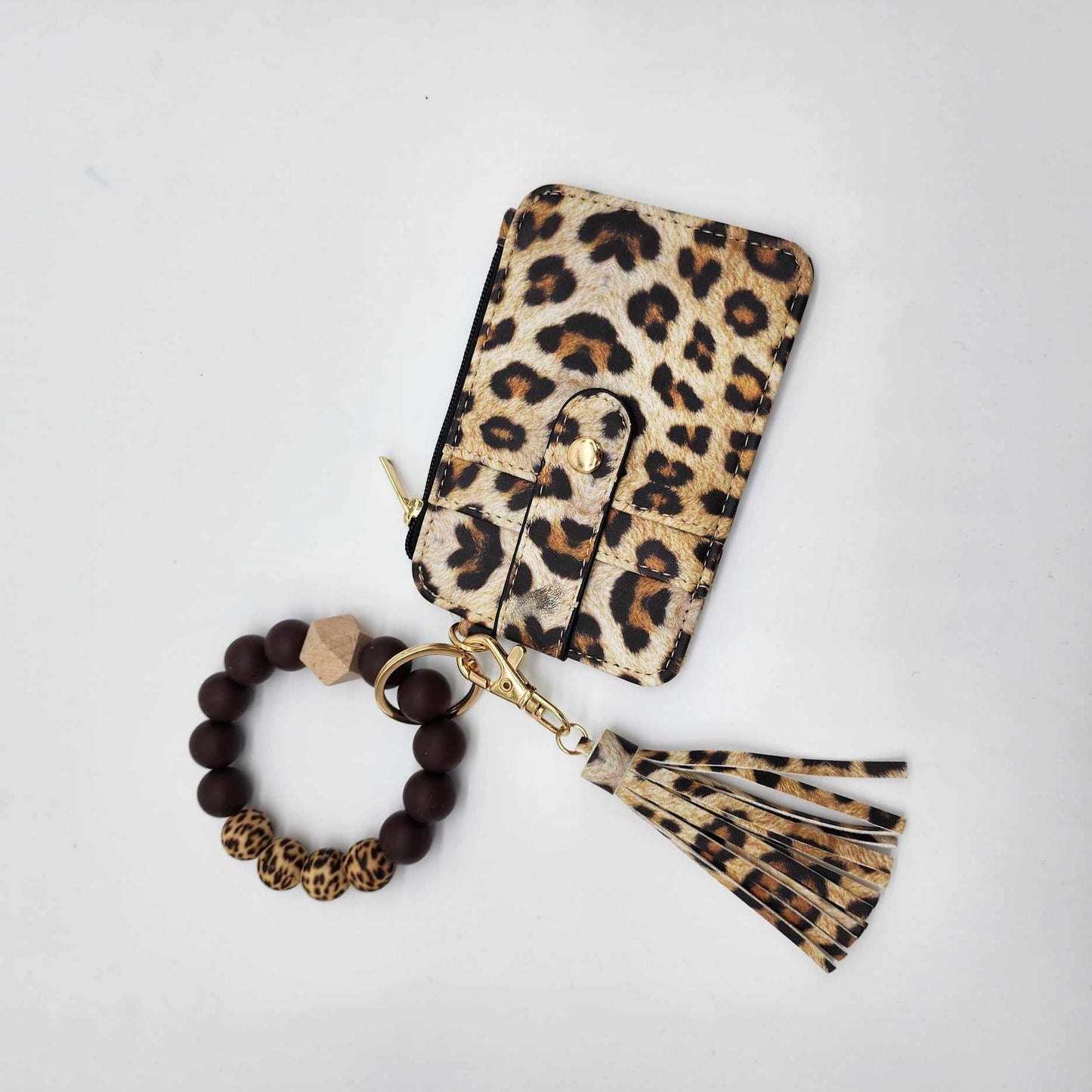 Wristlet Mini Wallet Keychain