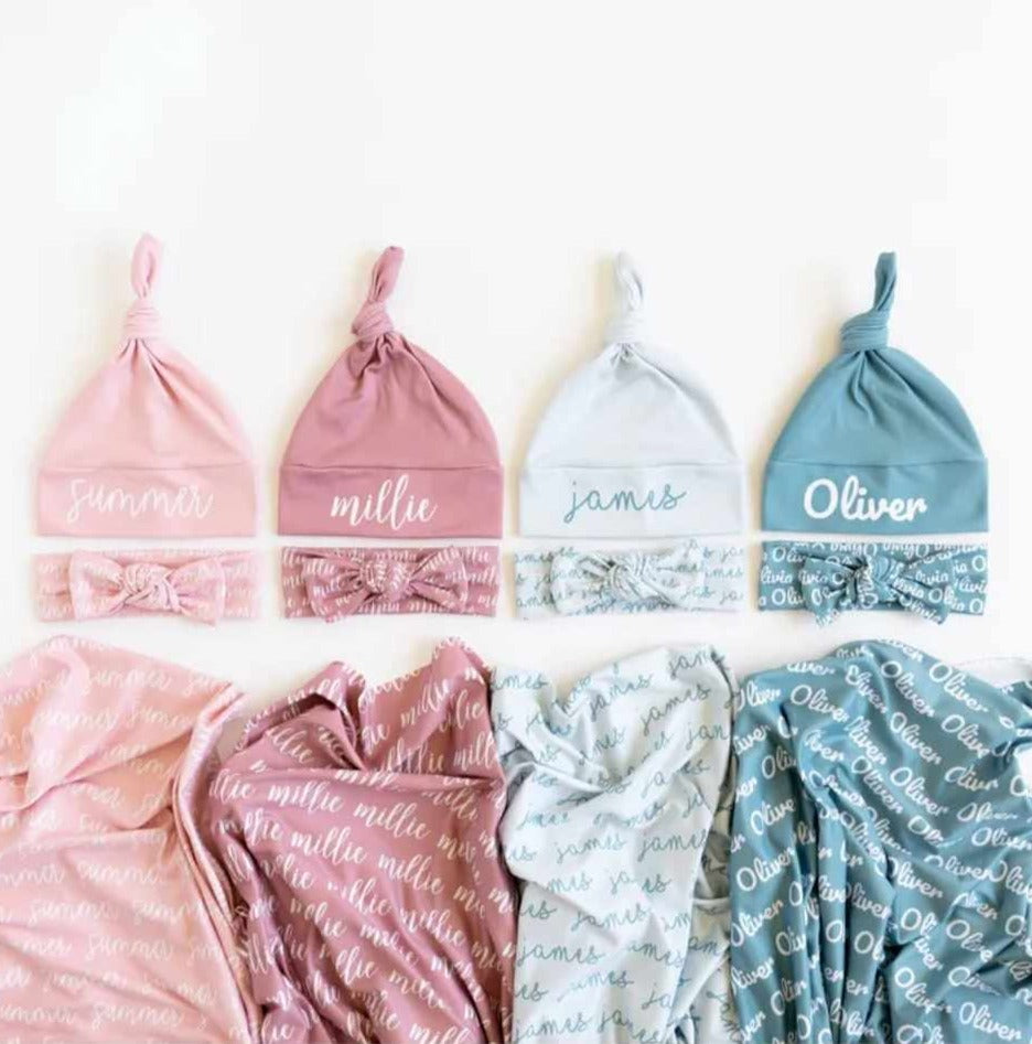 Custom Swaddle Set - Main Image