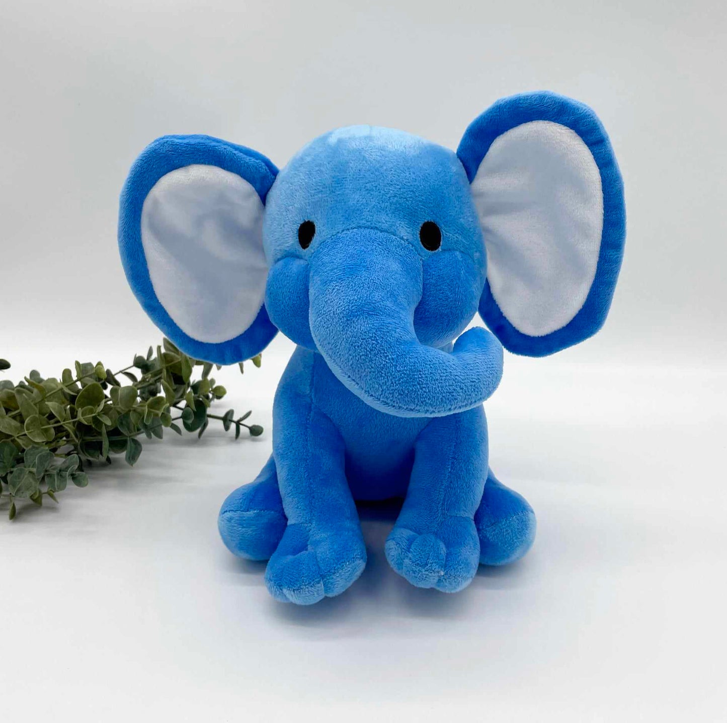 Plush Elephant - Birth Stat Elephant