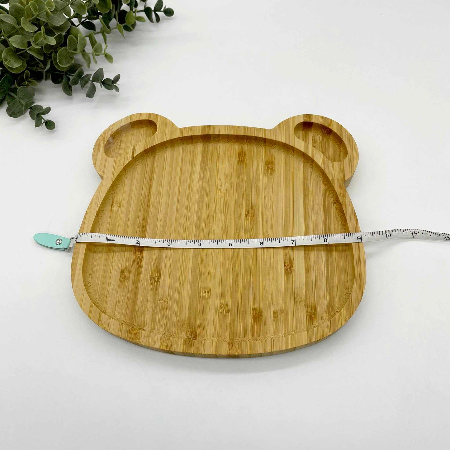 Engravable Bamboo Kids Plate