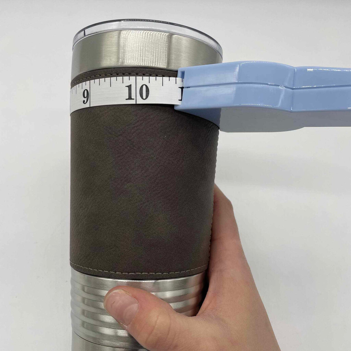 Leather Wrapped Engravable Tumbler 20oz Car Tumbler