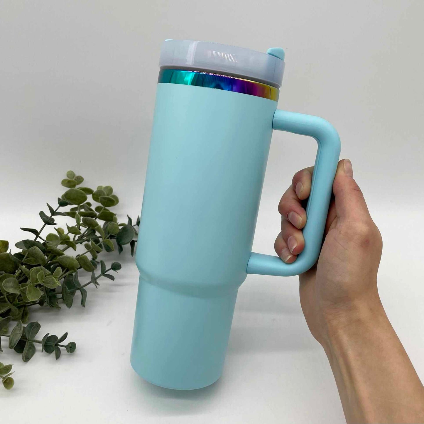 30oz Rainbow Plated Macaroon Gen2 30oz Tumbler