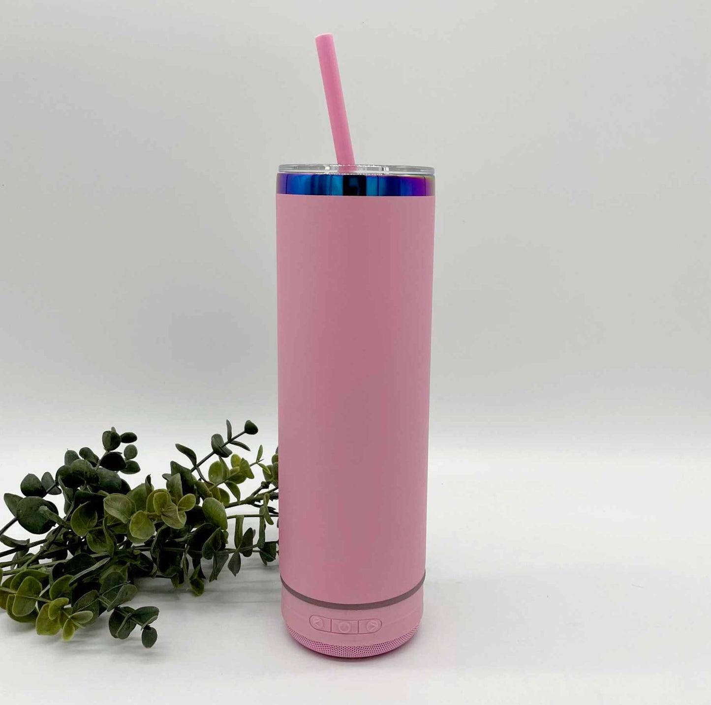 SPEAKER Macaroon Rainbow Plated 20oz Tumbler