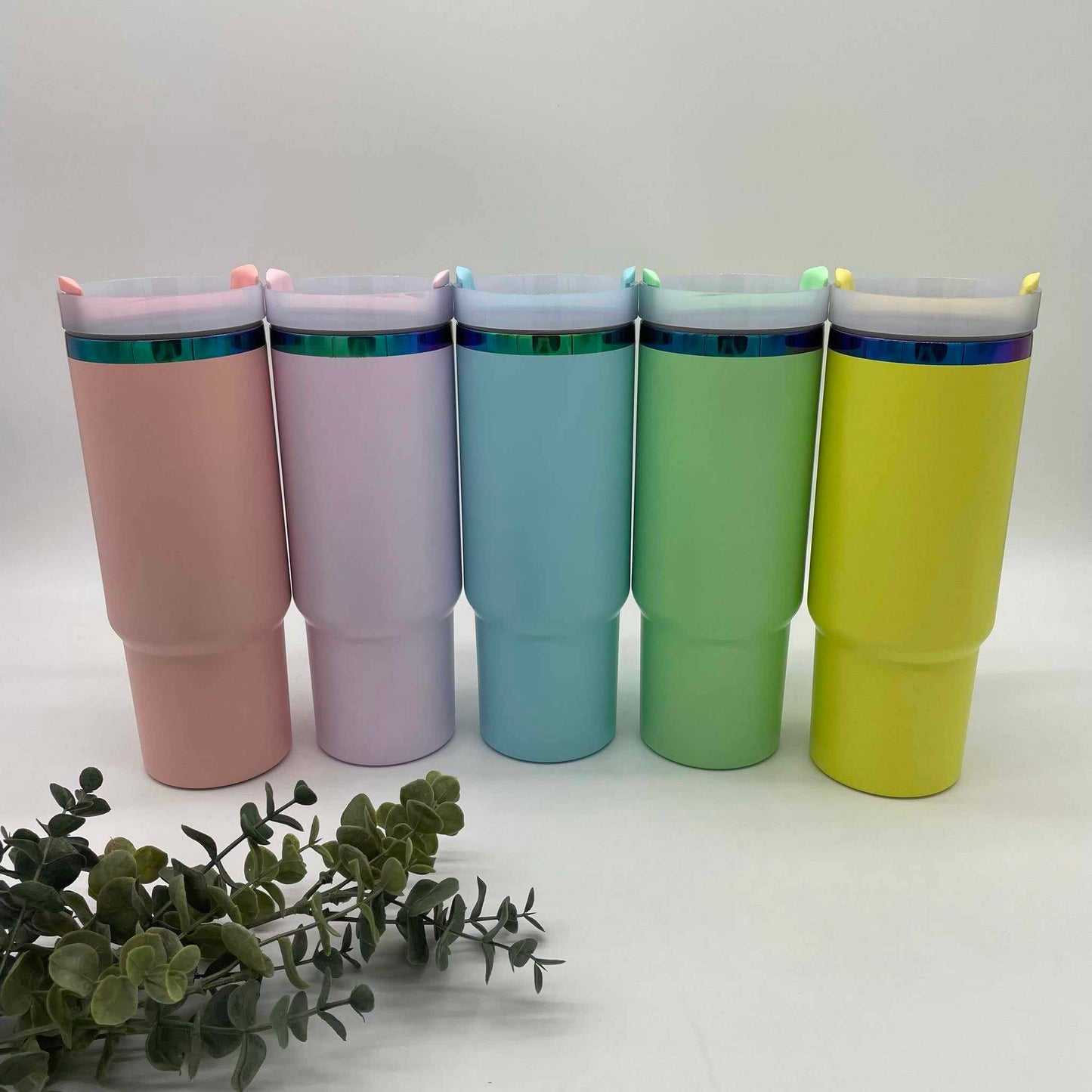 30oz Rainbow Plated Macaroon Gen2 30oz Tumbler