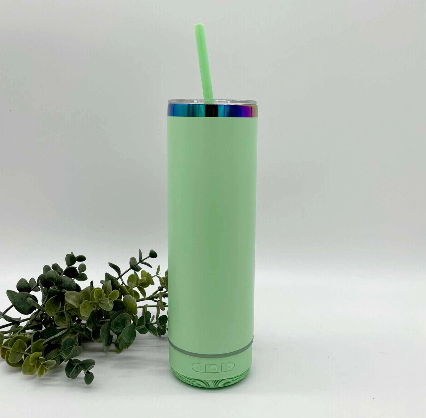 SPEAKER Macaroon Rainbow Plated 20oz Tumbler