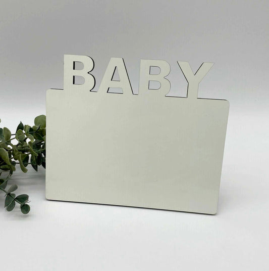 Baby MDF Sublimation Frame