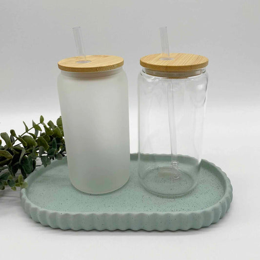 16oz Glass Can for Sublimation