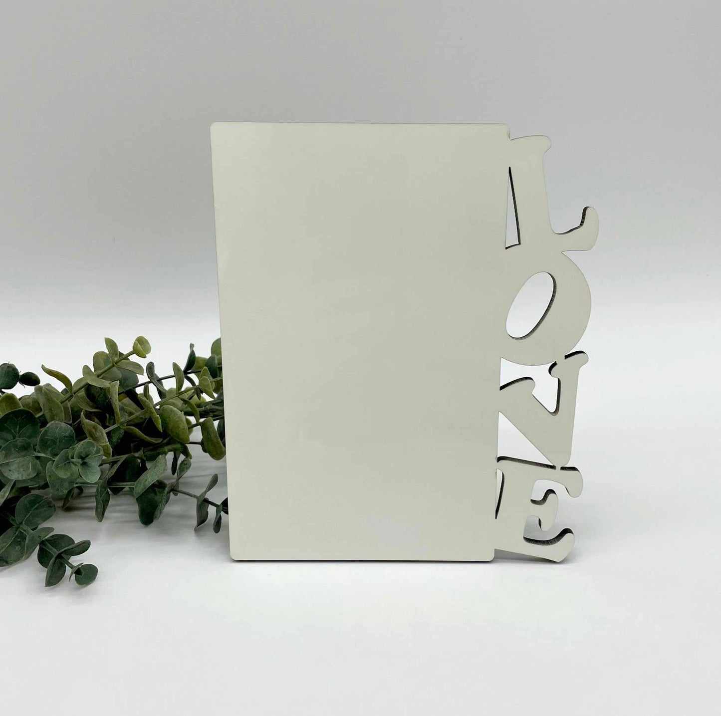 Love MDF Sublimation Frame - DISCONTINUED