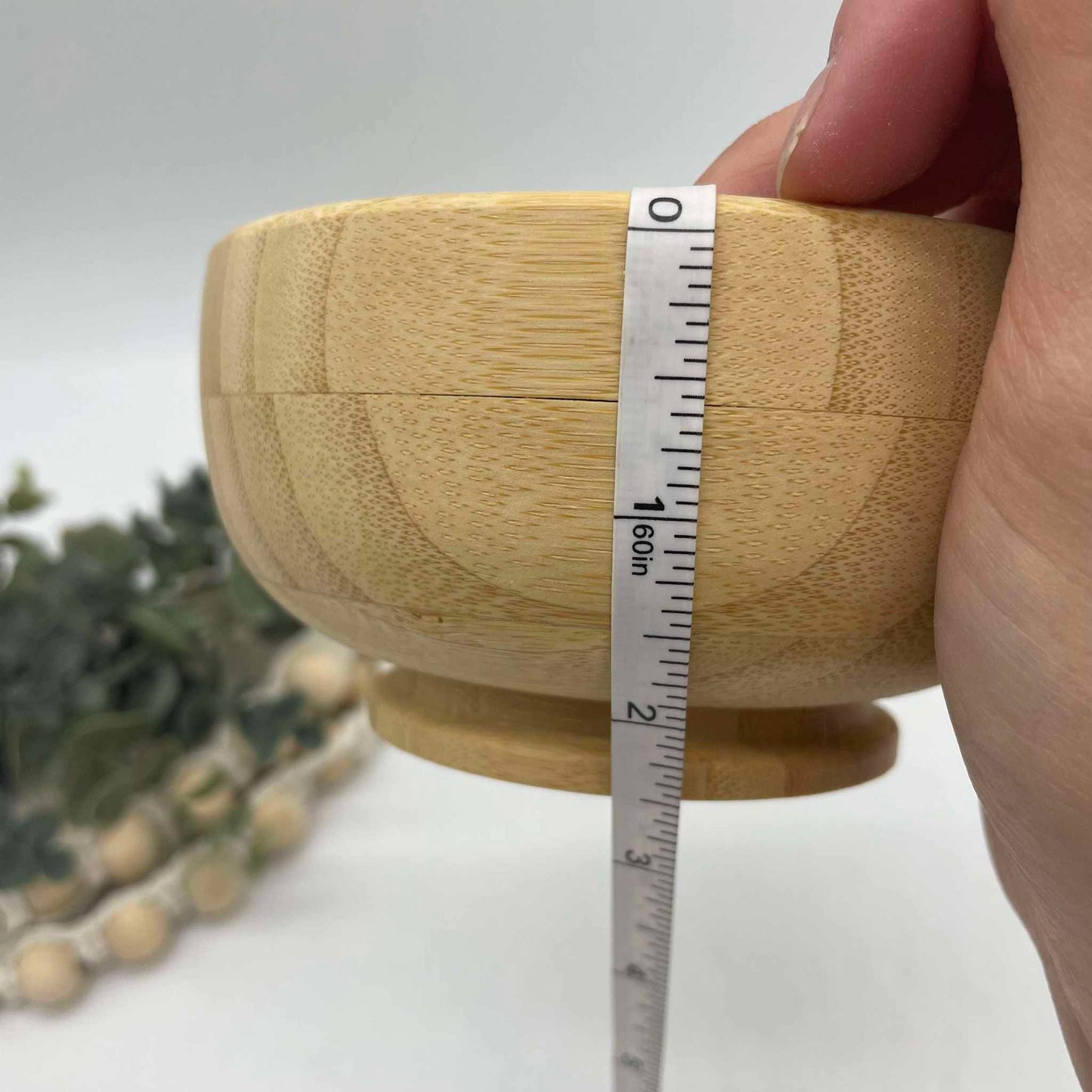 Engravable Bamboo Kids Bowl - DISCONTINUED