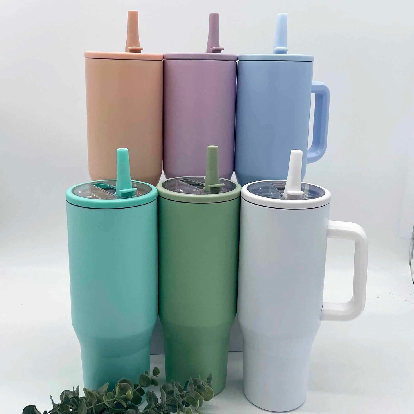 Refresh Flip Straw Sublimation 40oz Tumbler