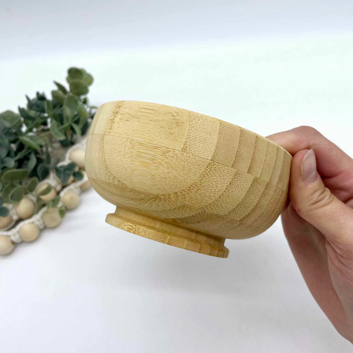 Engravable Bamboo Kids Bowl - DISCONTINUED
