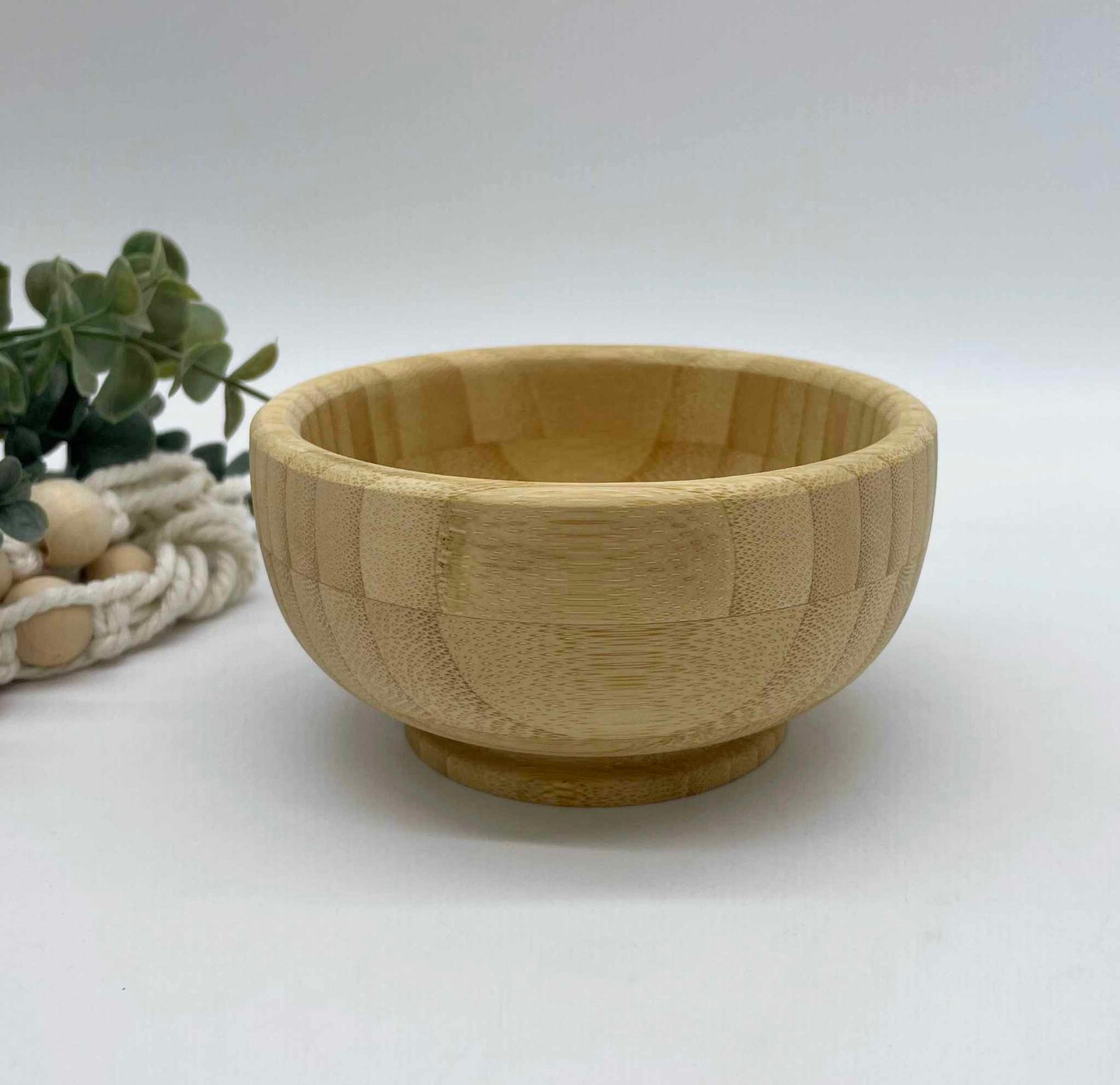 Engravable Bamboo Kids Bowl - DISCONTINUED