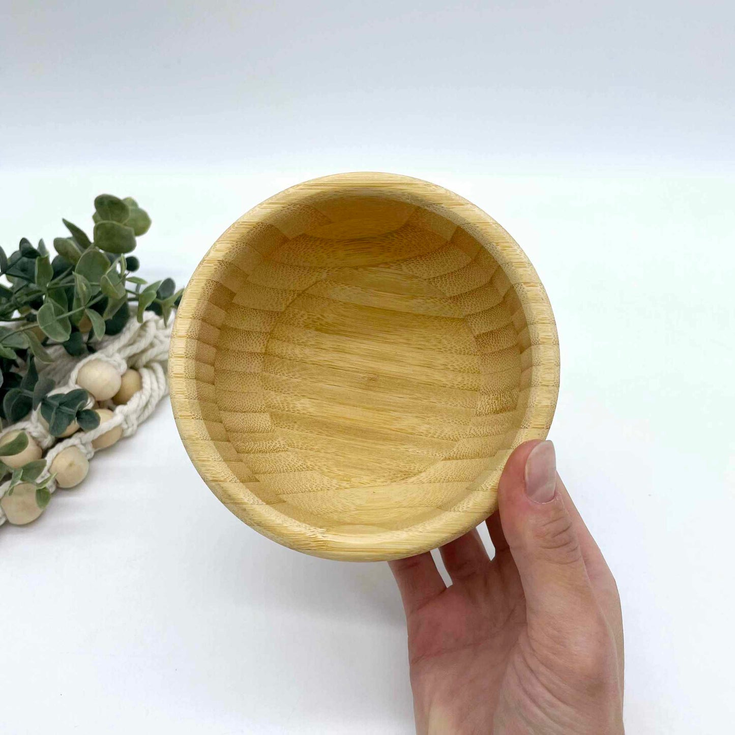 Engravable Bamboo Kids Bowl - DISCONTINUED
