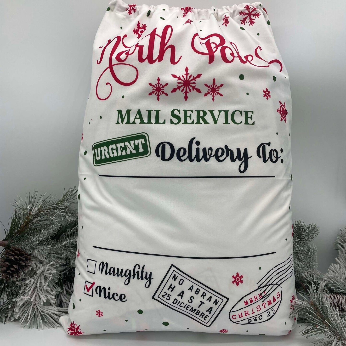 Santa Sacks for Sublimation