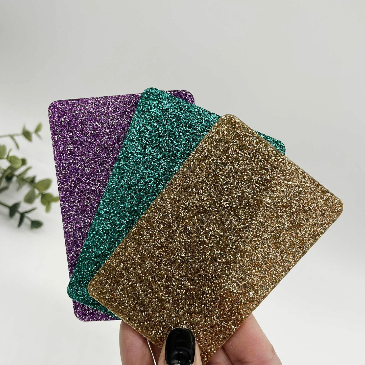 Blue Purple - Glitter Cast Acrylic Sheets 1125