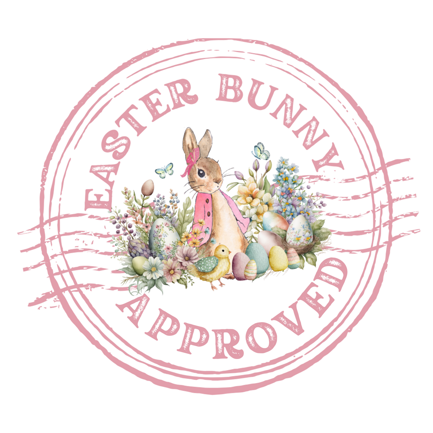 Easter Bunny Approved UV DTF #460