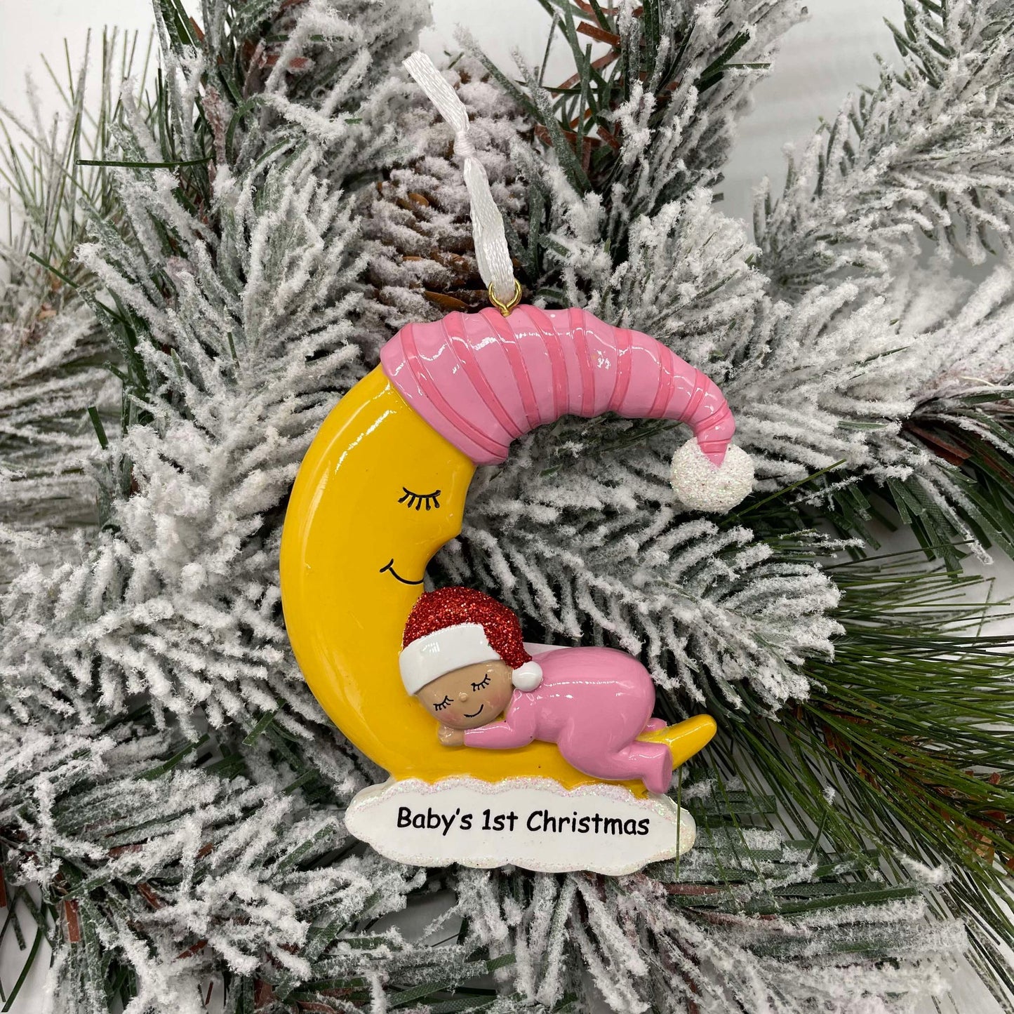 Babies 1st Christmas - Polyresin Christmas Ornaments