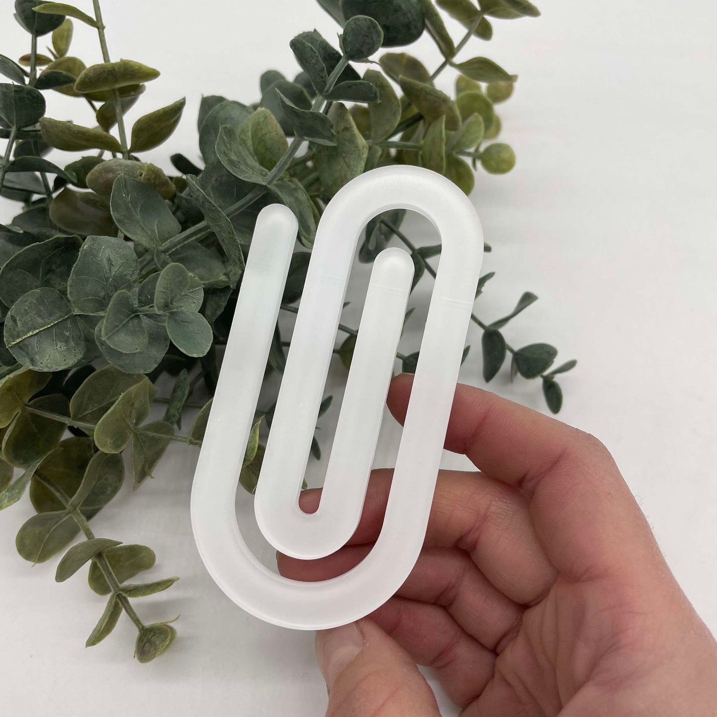 Jumbo Sublimation Bookmark Paperclip in Acrylic