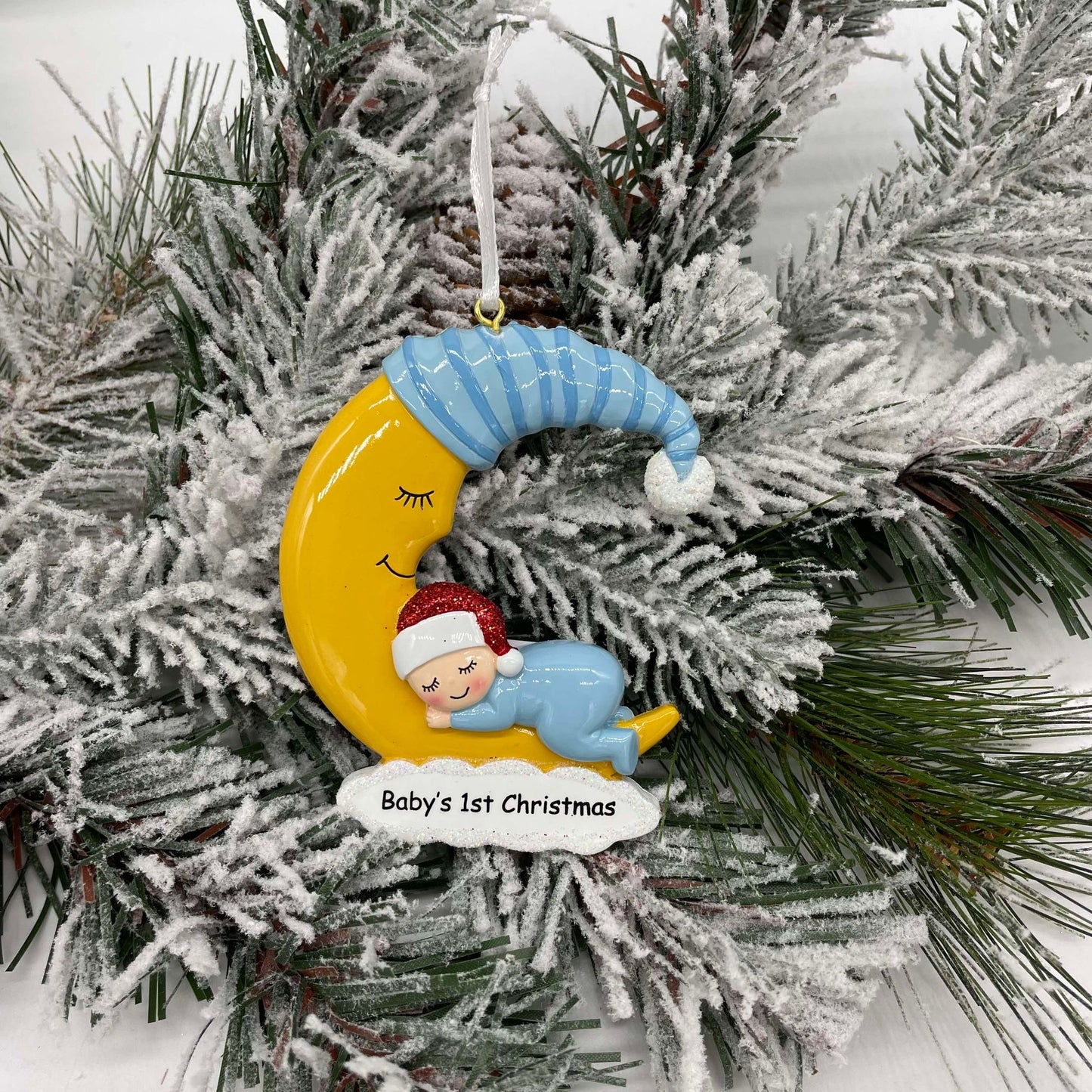 Babies 1st Christmas - Polyresin Christmas Ornaments