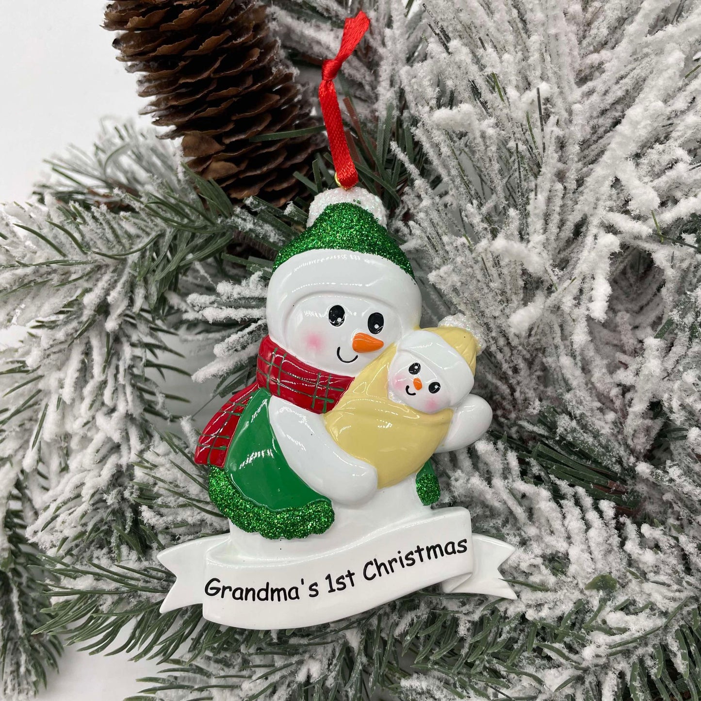 Grandparents First Christmas - Polyresin Christmas Ornament