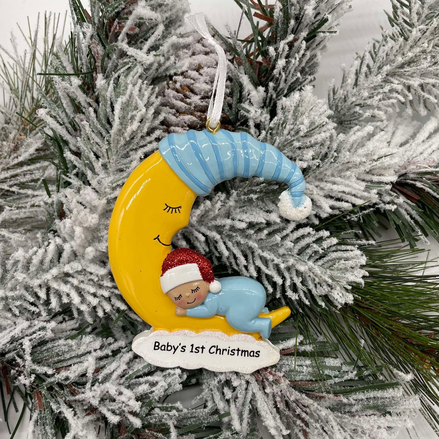 Babies 1st Christmas - Polyresin Christmas Ornaments
