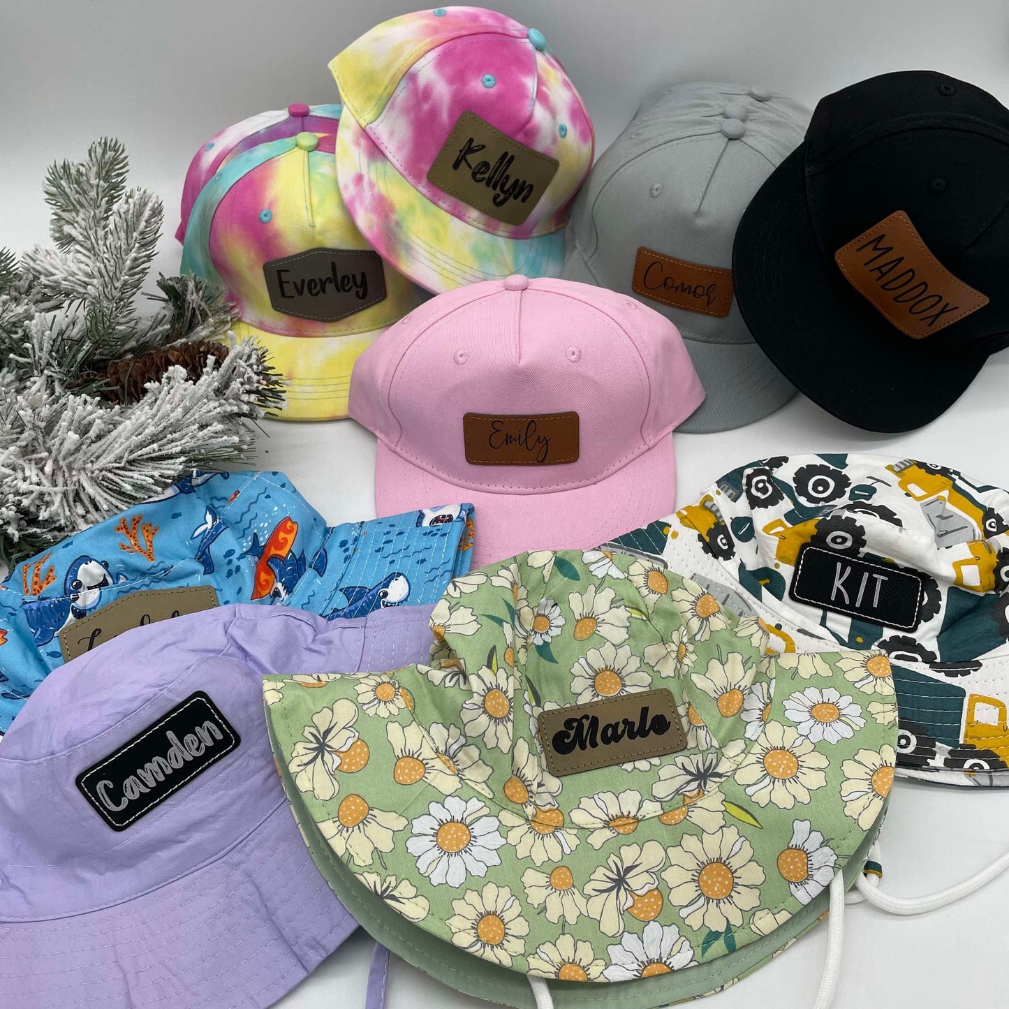 Custom Name KIDS Hats - Made to Order