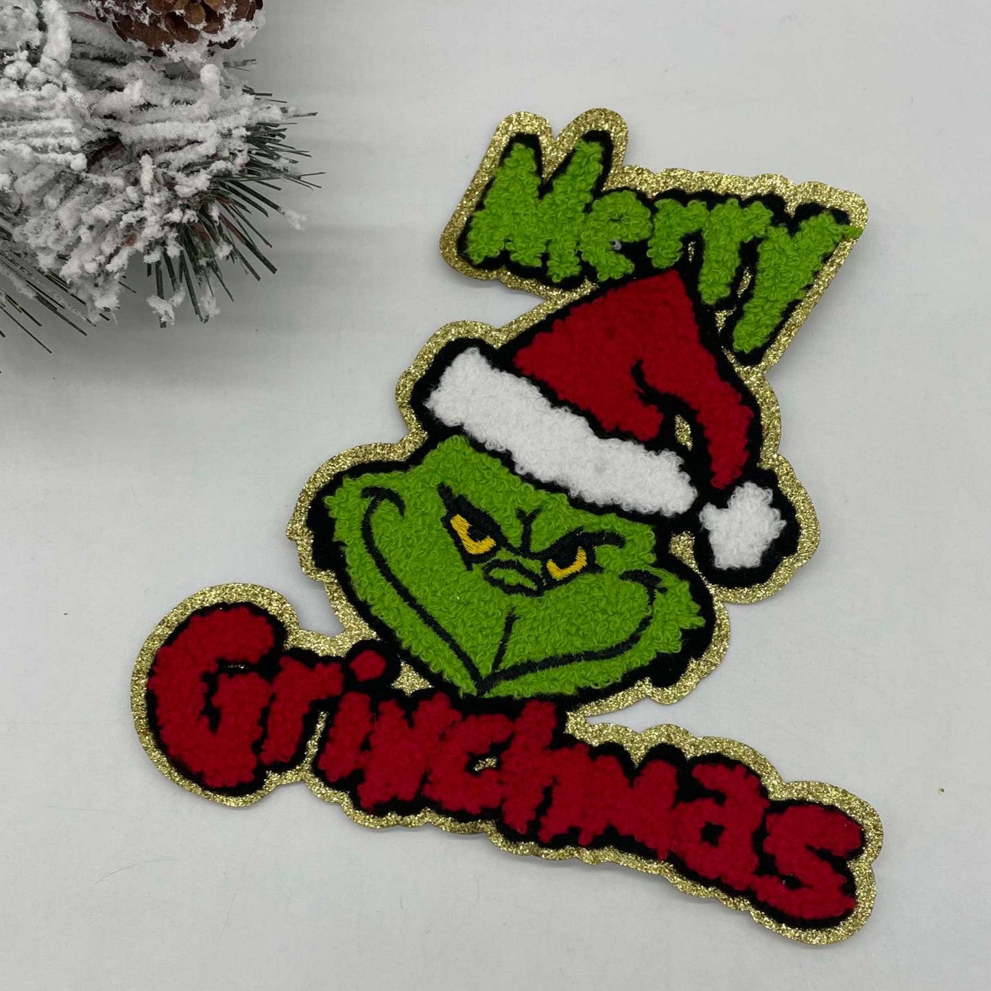 Merry Grumpmas Chenille Patch - PRE-ORDER