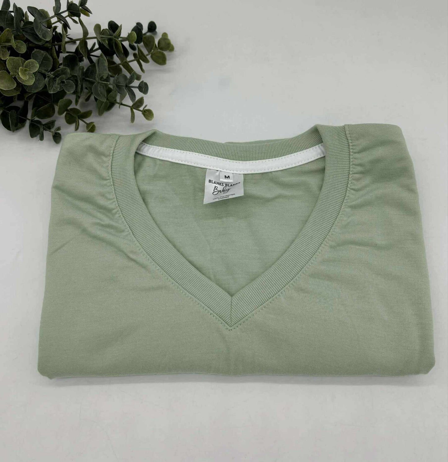 V-Neck Poly Tee for Sublimation