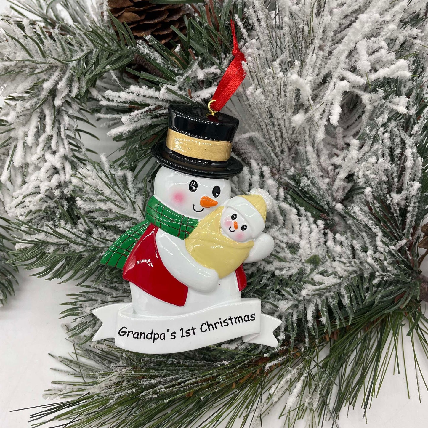 Grandparents First Christmas - Polyresin Christmas Ornament