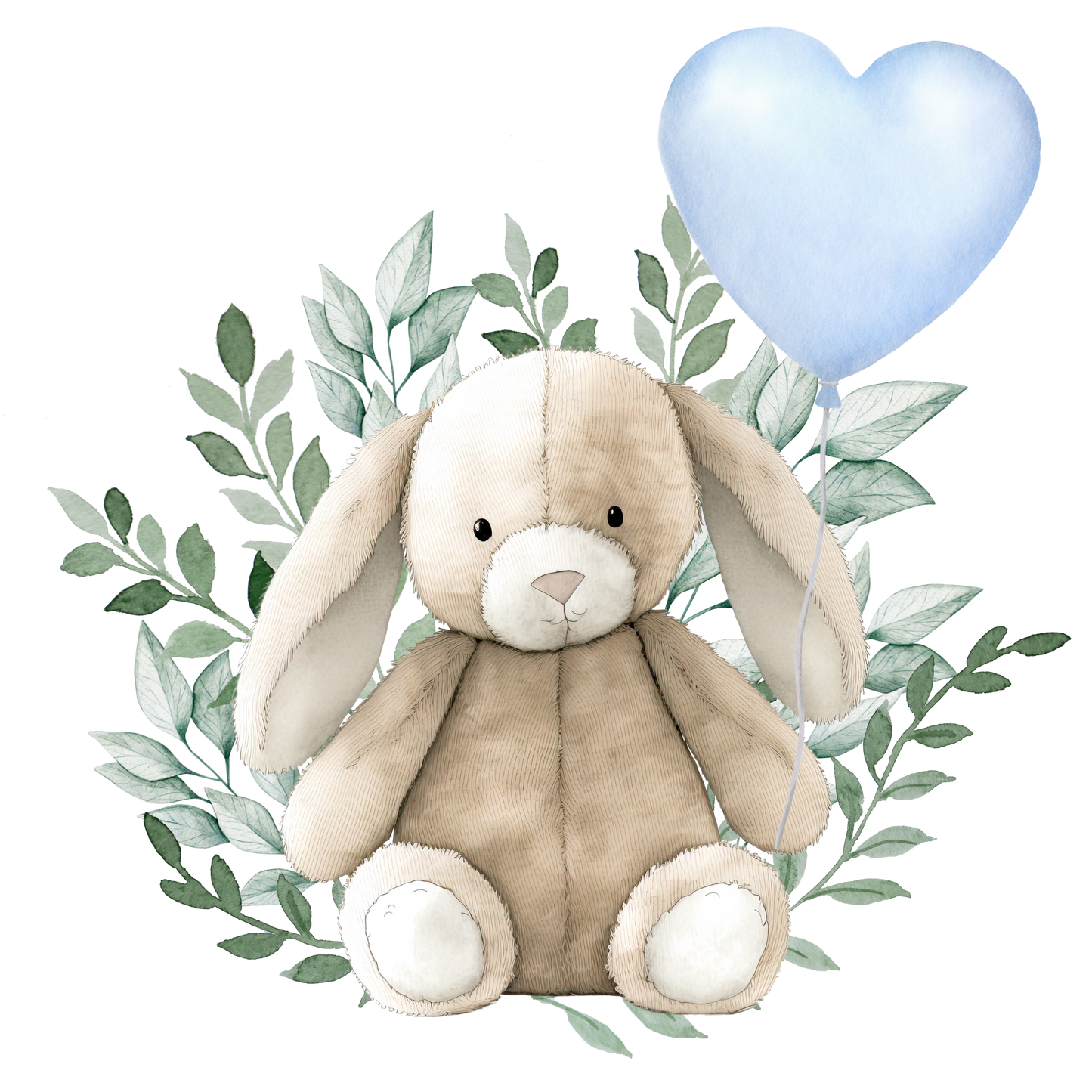 Blue Heart UV DTF #464