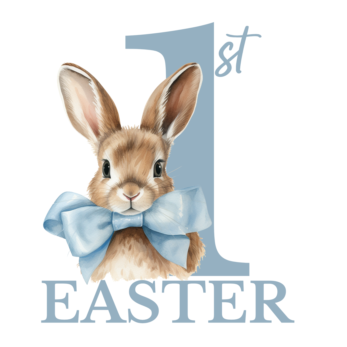 1st Easter Blue UV DTF #466