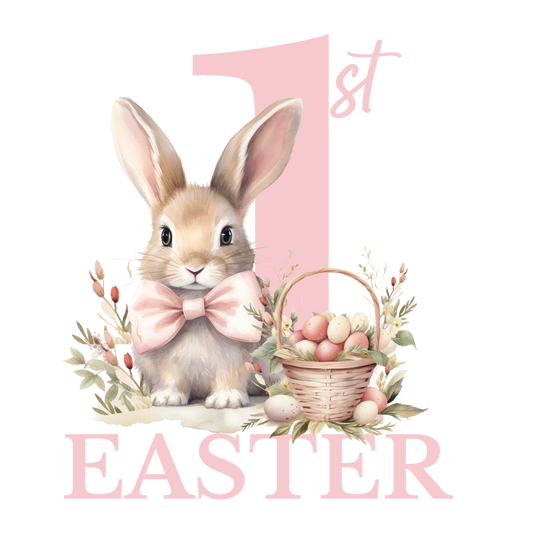 1st Easter Pink UV DTF #467